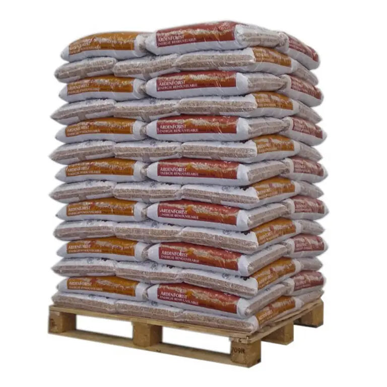 Pellets Ardenforest – Palete com 72 sacos de 15 kg