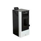 Estufa de pellet WATT 9 kW blanco