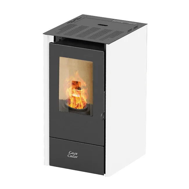 Estufa de pellet Susanna 6,5 kw blanco