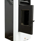 Estufa de pellet WATT 9 kW blanco