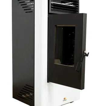 Estufa de pellet WATT 9 kW blanco