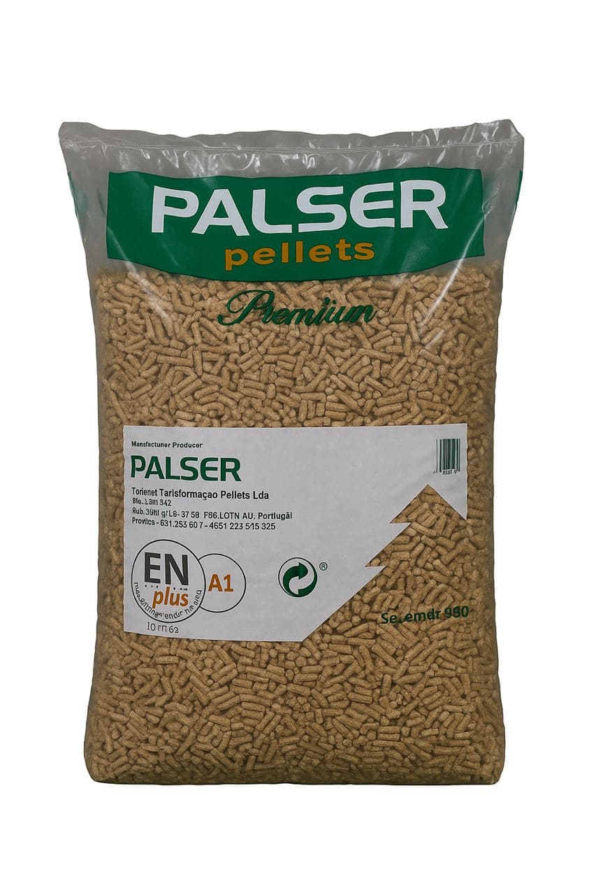 Pellets Palser 77 sacos de 15 kg por palete