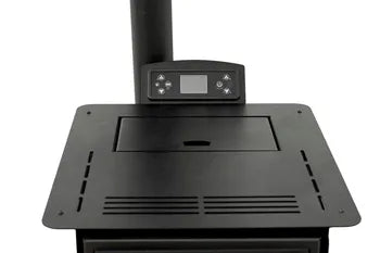 Estufa de pellet WATT 9 kW blanco