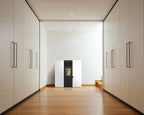 Estufa de pellet canalizable REDPOD First Advance Slim 8 kW blanca