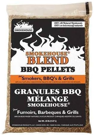 Smokehouse 9799-020-0000 pellets de barbacoa 5 # mezcla de bolsas