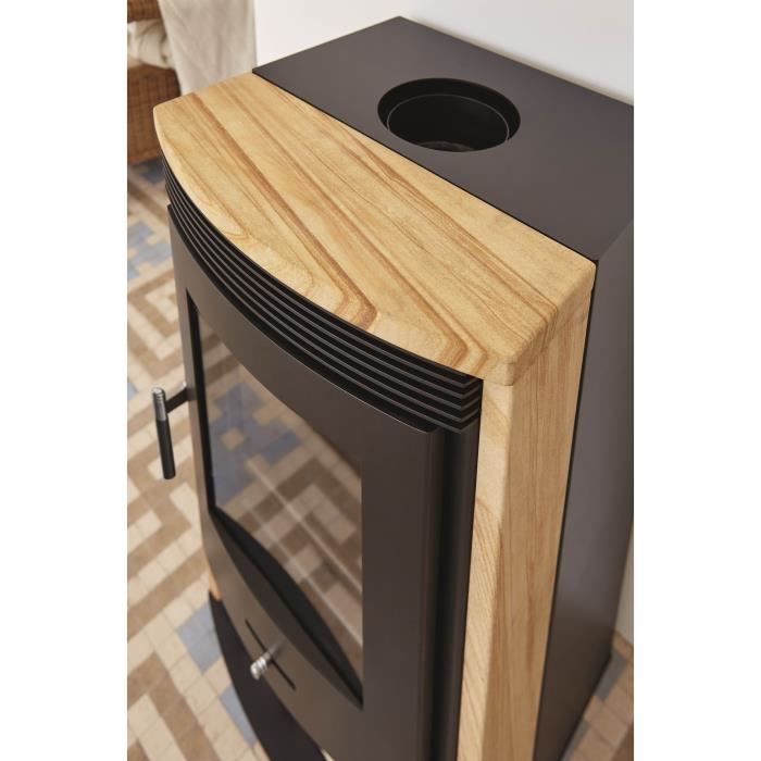 FOGÃO A LENHA FJORD SAND ECO-DESIGN