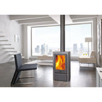 FOGÃO A LENHA FJORD SAND ECO-DESIGN