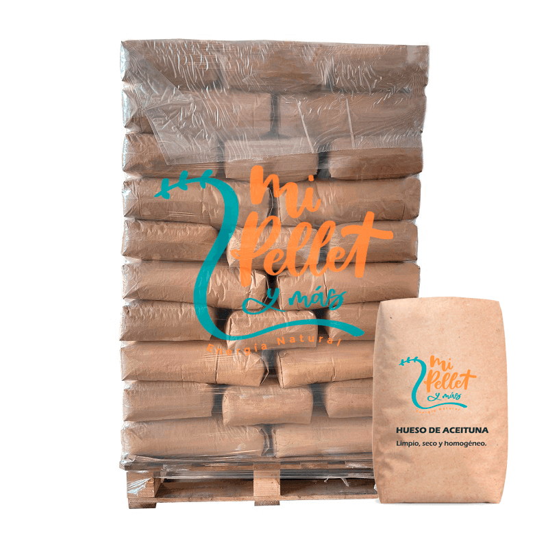 Caroços de azeitona – Palete com 70 sacos de 15 kg